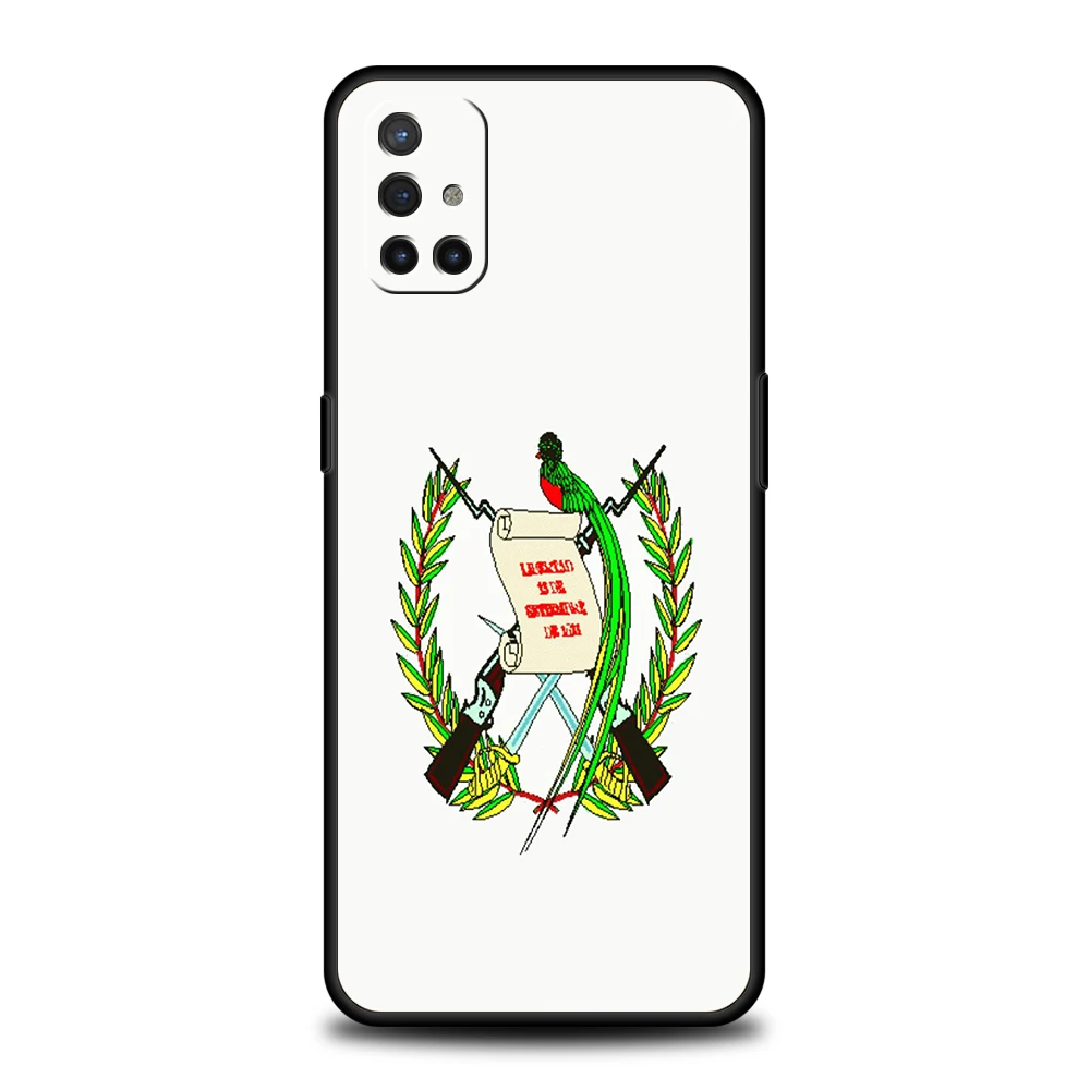 Funda de teléfono para OnePlus 13 12 11 10 9 Pro 9T 13R 12R 10R 9RT 10T 8T 8 Nord 2T CE 2 3 5G N200 N30 funda suave bandera de Guatemala - imagen 2