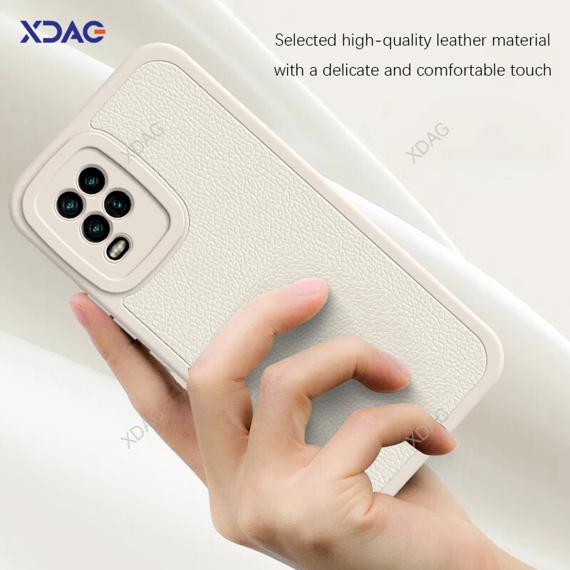 Funda de lujo con diseño de Litchi Peel para Xiaomi Mi 10 Mi10 Xiaomi10 Lite 10Lite Pro Ultra 10S 5G Funda de piel de cordero de cuero clásico - imagen 4