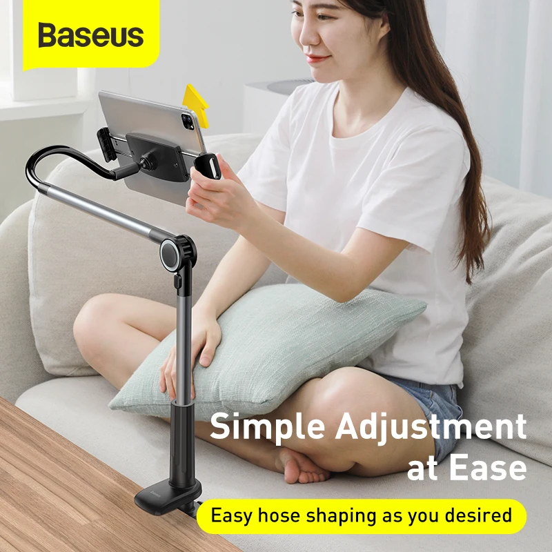 Baseus Soporte Móvil Flexible 360° – Brazo Articulado para Escritorio - imagen 3