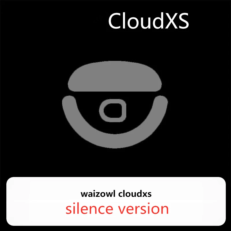 1 Juego de patines de ratón ultrafraglide para Waizowl CloudXS, Control de frenos, pies silenciador de velocidad, versión ICE, deslizadores de ratones, pies de PTFE de 0,75mm - imagen 4