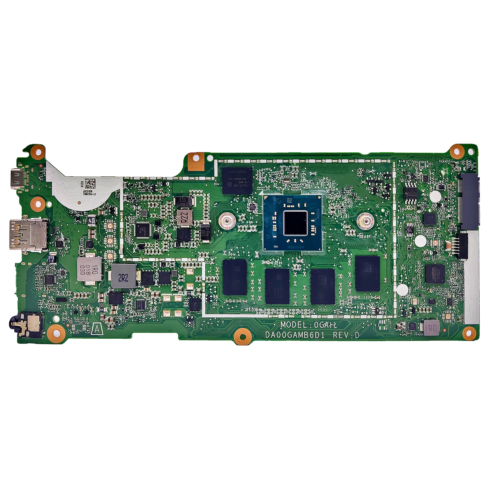 Para HP Chromebook 11-G8-EE placa base de computadora portátil DA00GAMB6D1 DA00GAMB6C 00GA N4000 N4020 N410 probado OK - imagen 3