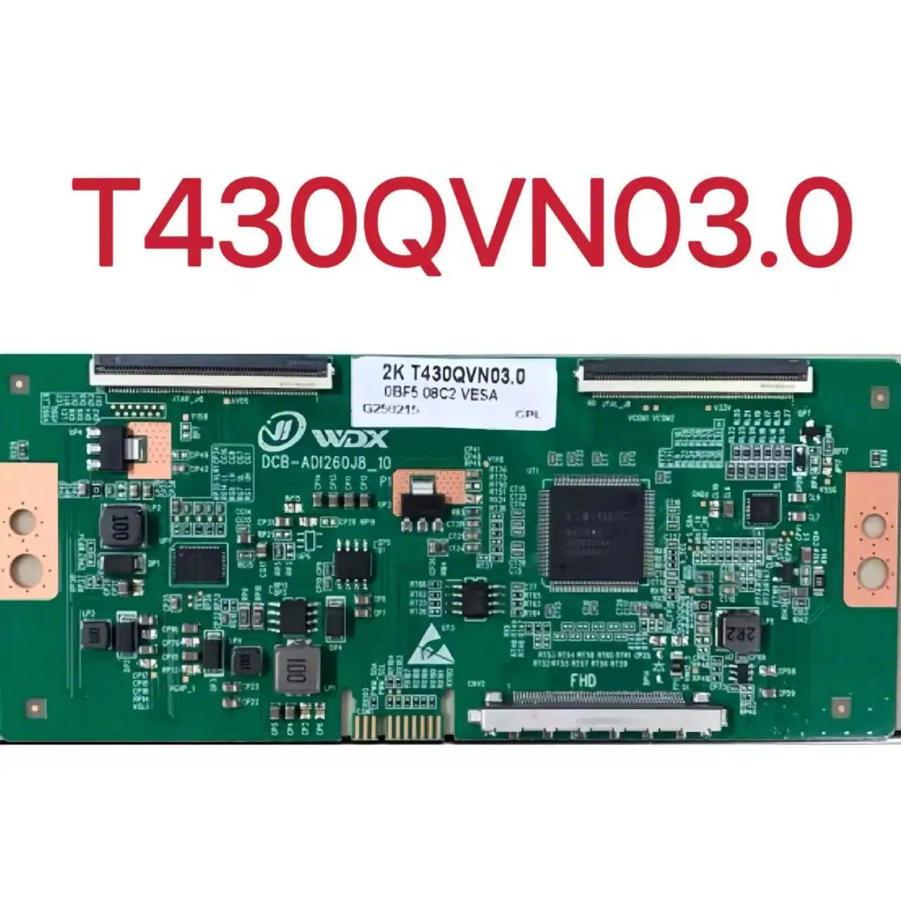 Placa lógica AU recién mejorada T430QVN03.0 2K 4K dual 60PIN en stock - imagen 2