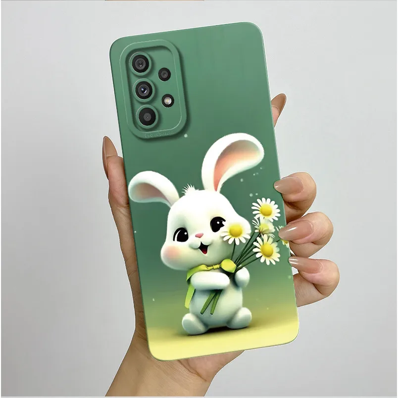 Para Samsung Galaxy A52 funda estética mariposa flor a prueba de golpes funda de teléfono para Samsung A52 A72 A52s GalaxyA52 carcasa trasera - imagen 4