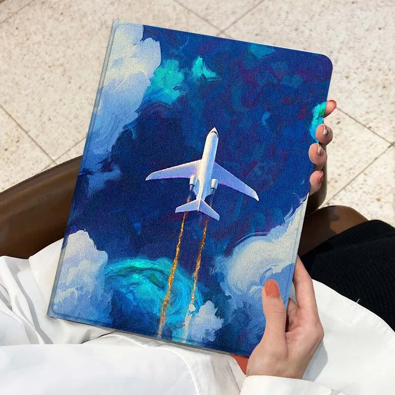 Moda cielo arte del avión para Huawei Honor Tab Magic Pad GT 6 X9 X8A X8 V8 V7 9 8 2 3 13,3 10 Pro pulgadas funda para tableta - imagen 4