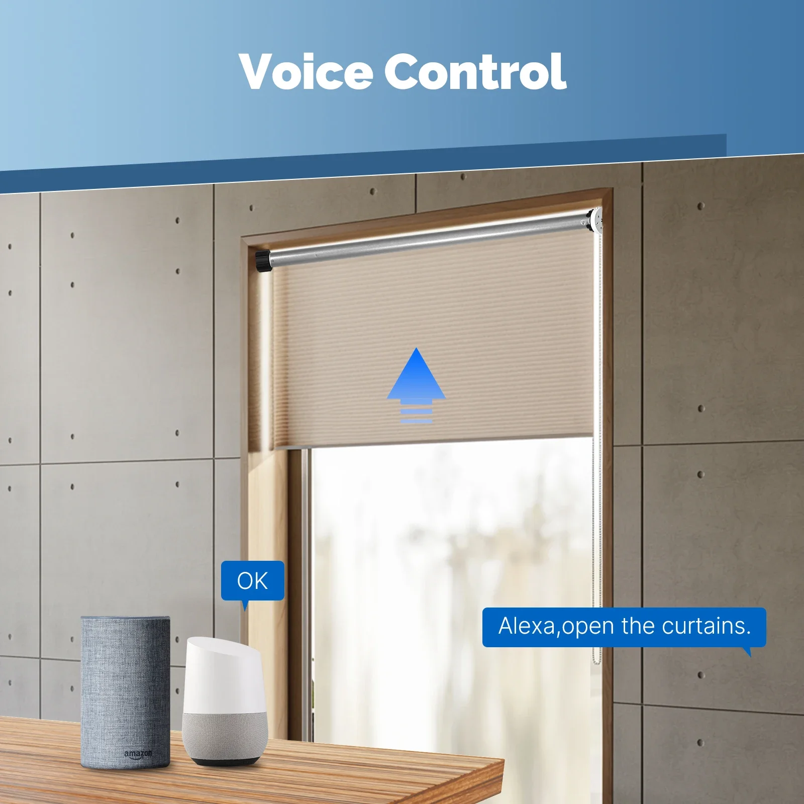 MOES Tuya-Motor de persianas enrollables Zigbee inteligente, automático, para tubo de 38mm, Control remoto, funciona con Smart Life, Alexa y Google Home - imagen 3