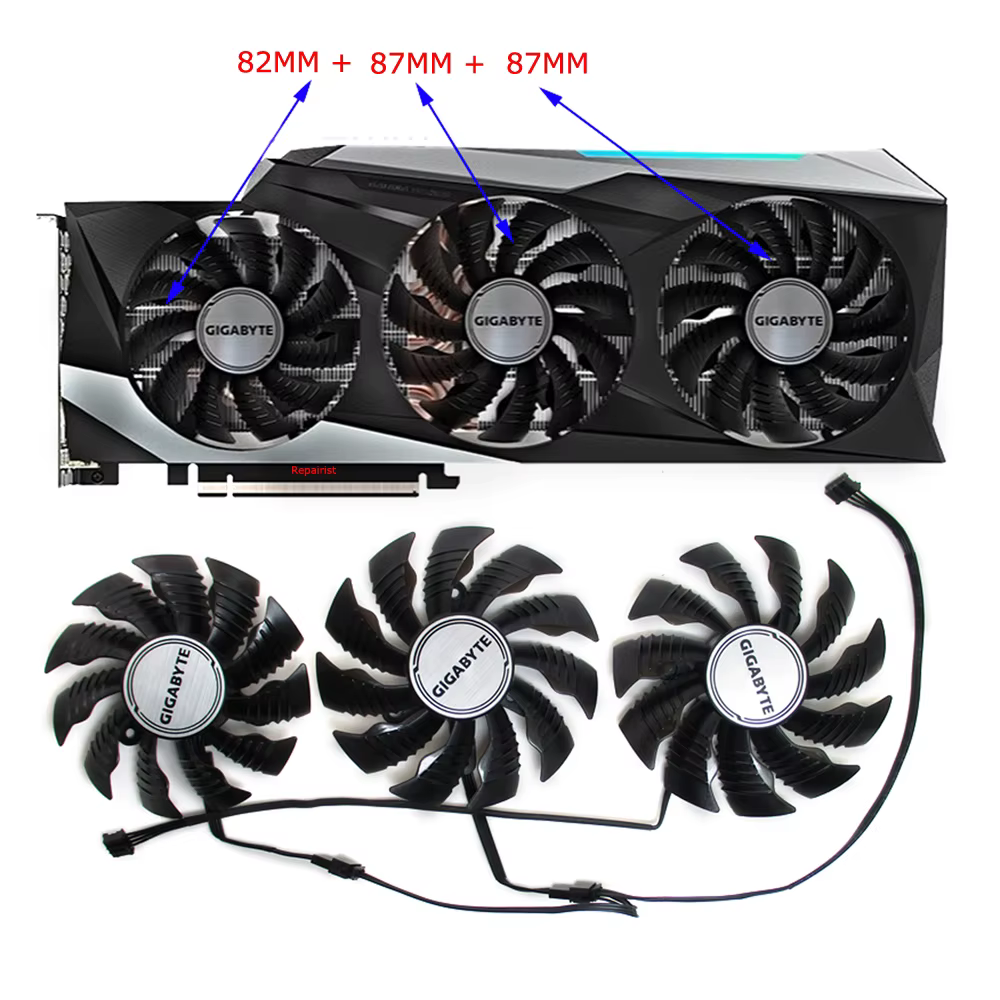 GIGABYTE RTX 3080 OC Enfriador GPU para 3080Ti/3070/3090 - Set 3 - imagen 5