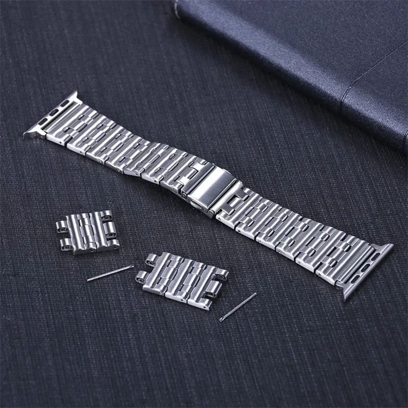 Funda de TPU + correa de Metal para iWatch Ultra 49mm banda de acero inoxidable para Apple Watch Series 10 9 8 46mm 42mm 41mm 45mm 40mm 44mm - imagen 5