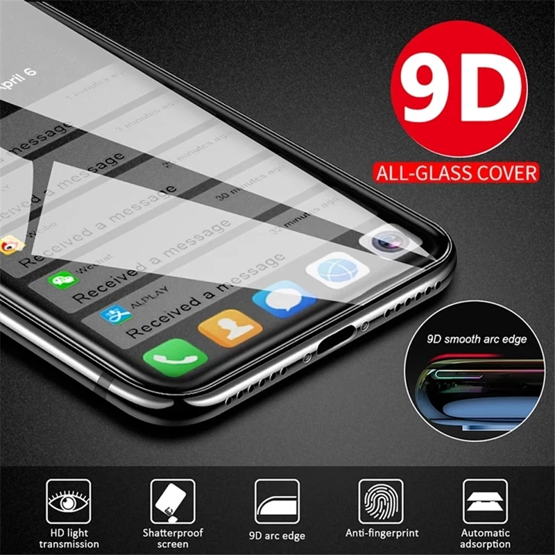Vidrio Templado 9D para Samsung Galaxy A13 A53 A52 A32 A12 A50 A51 A52S A72 A54 A33 A71 A21S A73 A16 A56 M12 S10E Protector de pantalla - imagen 5