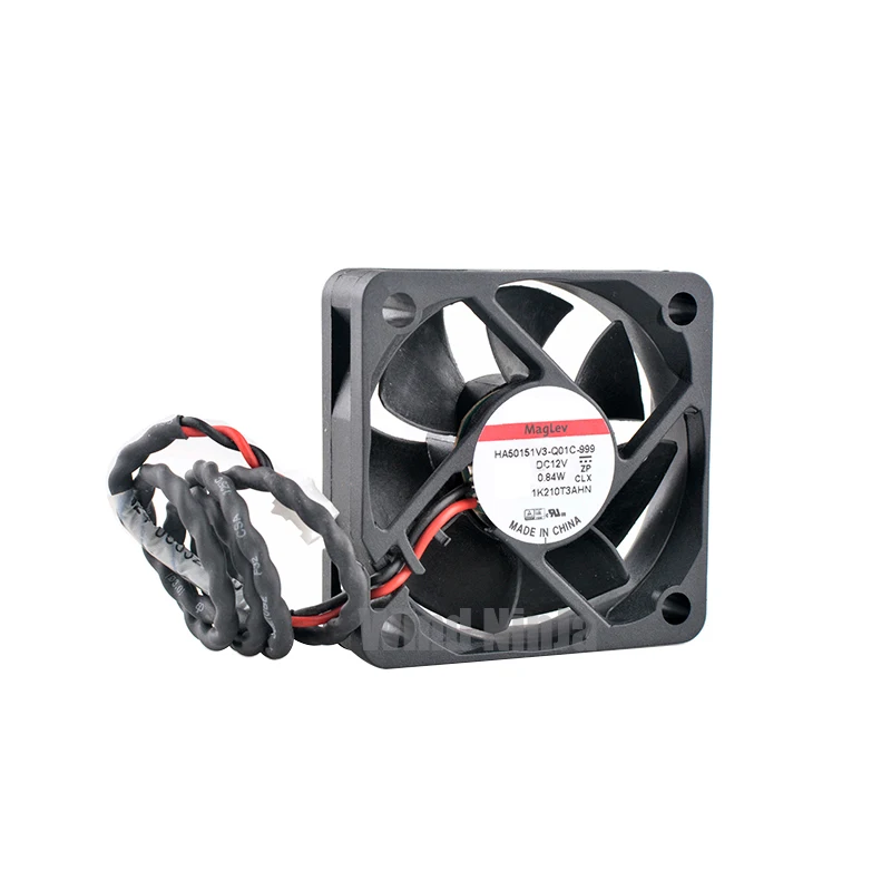 Ventilador de refrigeración silencioso 5cm 50mm Mini Micro bajo ruido DC12V 0,84 W fuente de alimentación HA50151V3-Q01C-999 para Host 50x50x15mm - imagen 4
