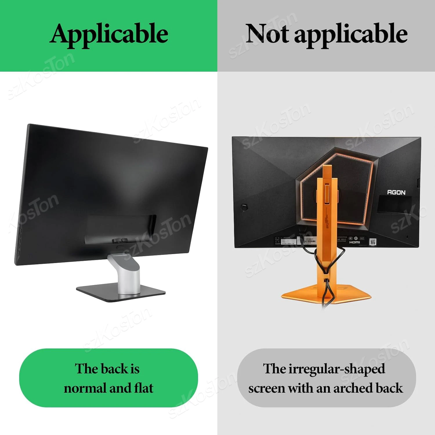 Para Monitor AirPods Max Tune 720BT WH-1000XM5 QuietComfort soporte para auriculares para juegos ahorra espacio de escritorio gancho para auriculares para ordenador - imagen 3