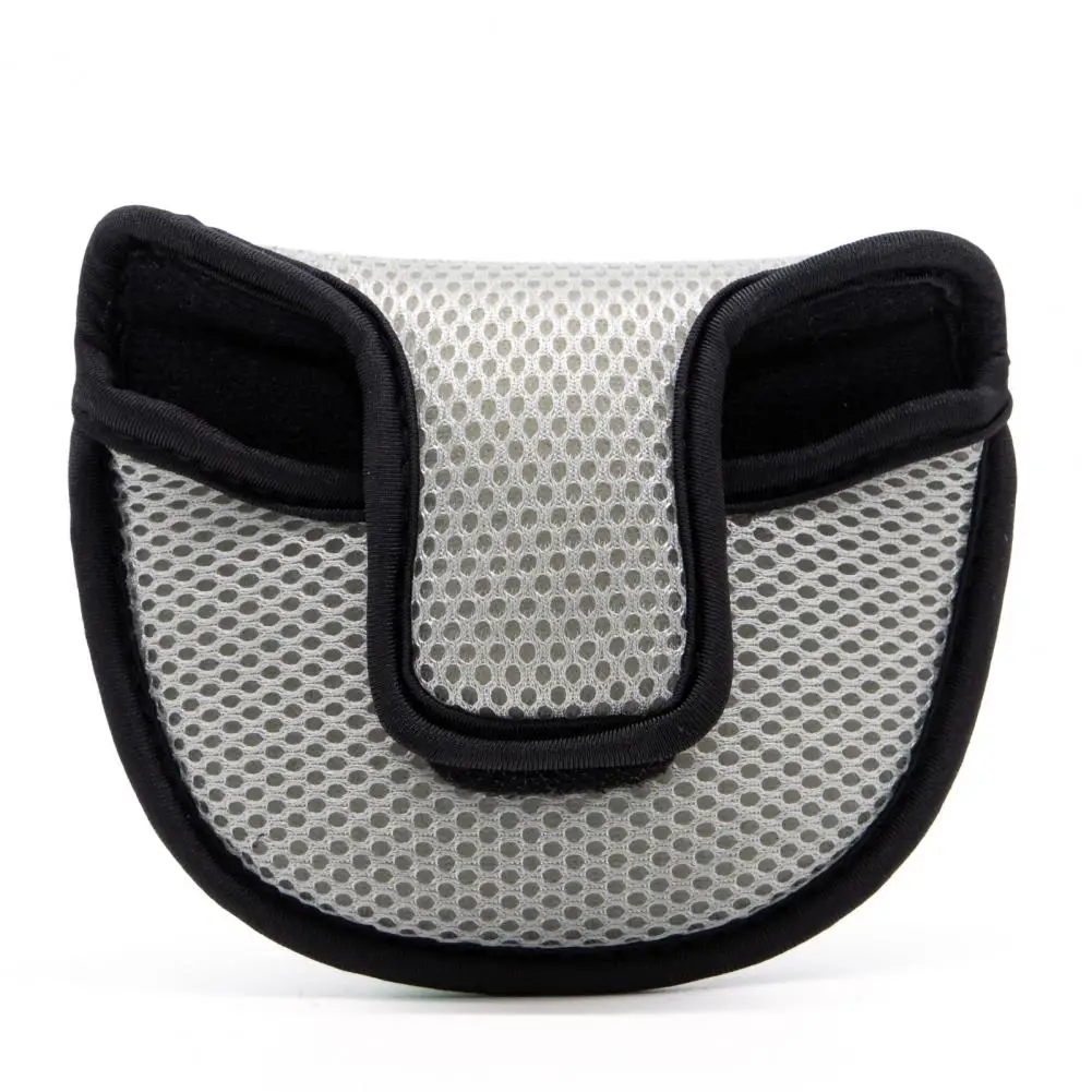 Cubierta compacta de Putter de Golf para hombre y mujer, Protector de cabeza de Putter de Golf ligero, versátil, con cinta de sujeción para la mayoría - imagen 2