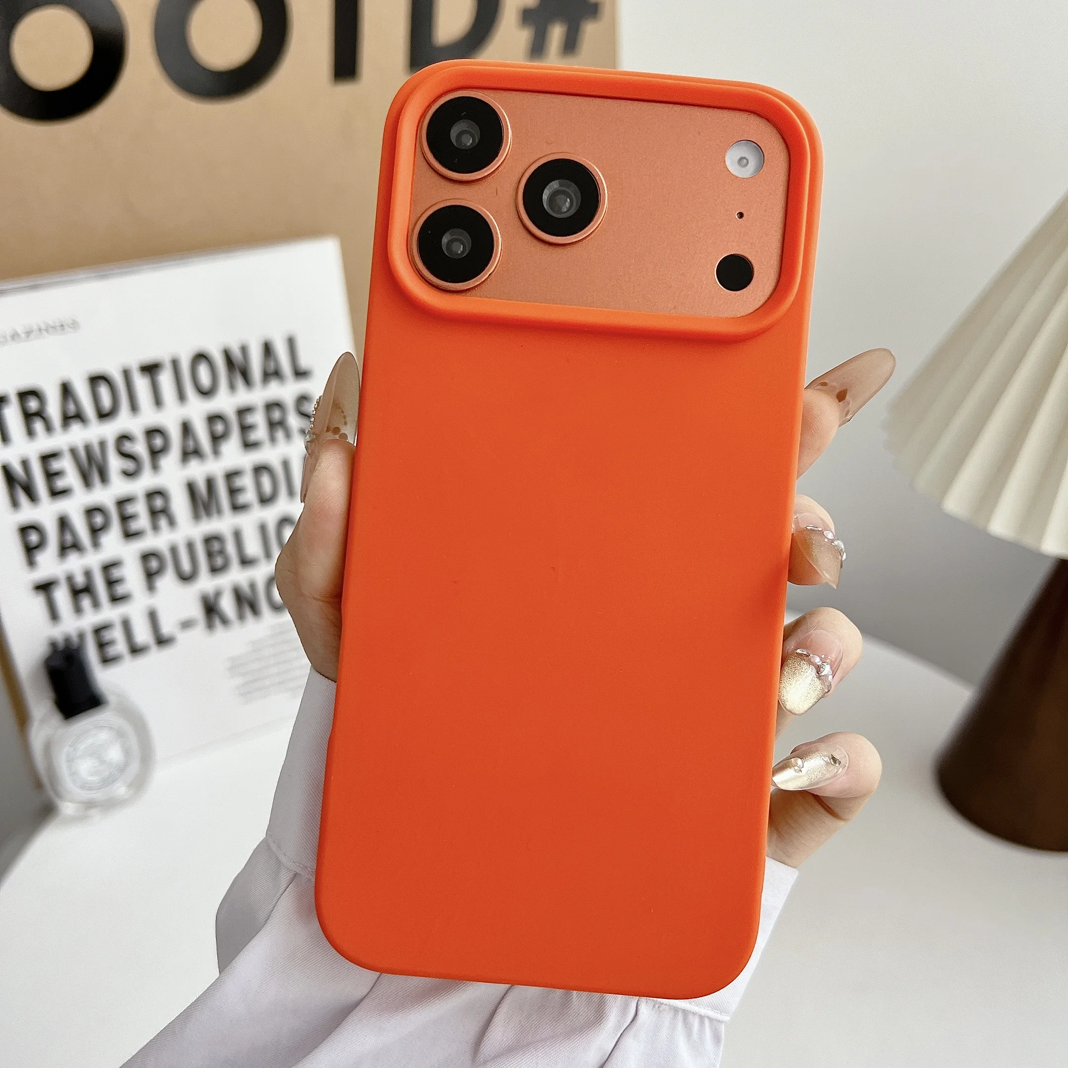 Funda mate para iPhone 17 Pro Max Air 16 Plus 15 14 13 12 11 X XS XR 17Pro iPhone17 iPhoneair 16Pro 15Pro accesorios de cubierta de teléfono