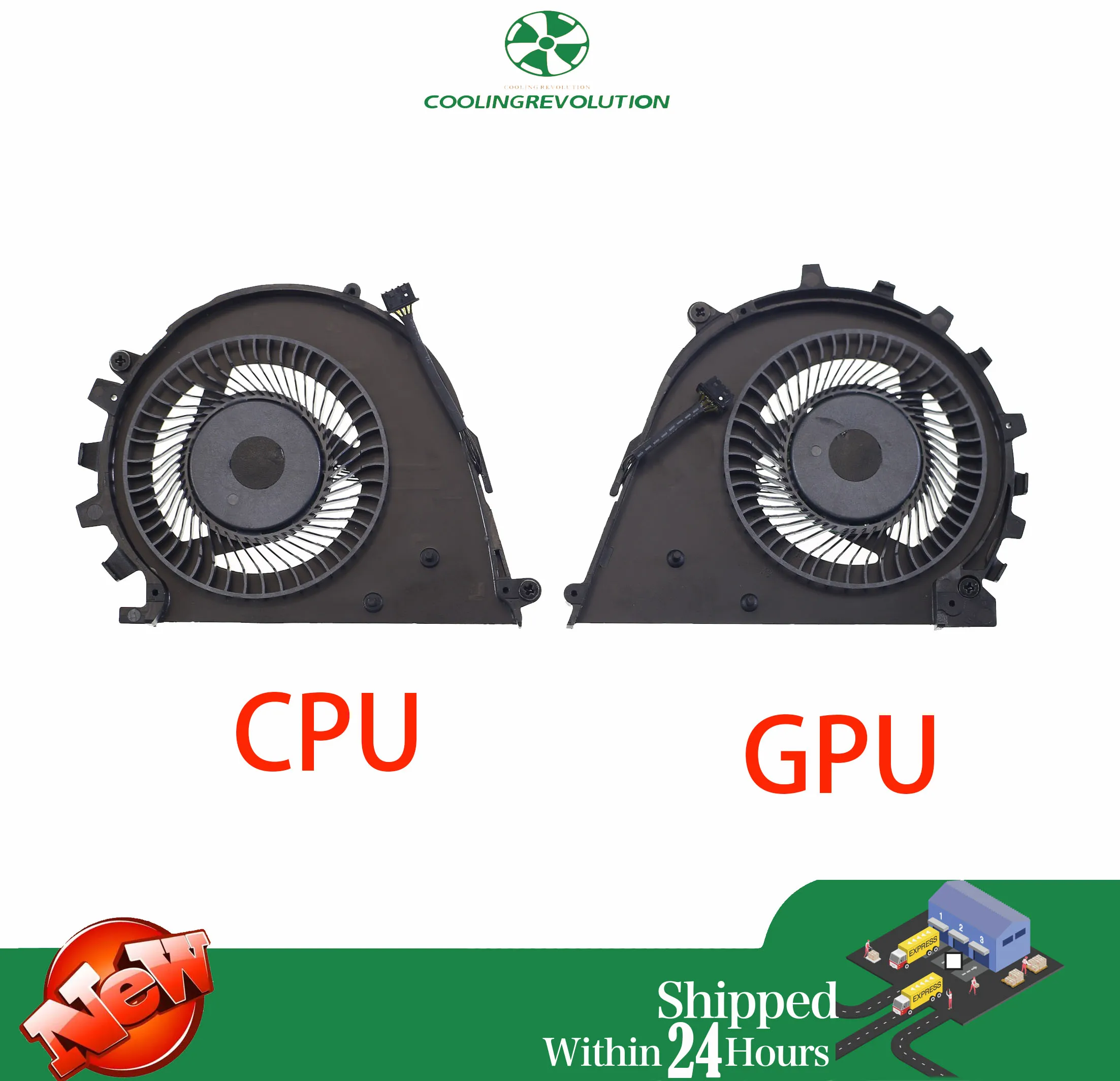 Ventilador de refrigeración GPU para ordenador portátil HP ZBook Studio, 15 pulgadas, G3, G4, HSTNN-C88C, HSN-C02C, 840960-001 / 922945-001 - imagen 3