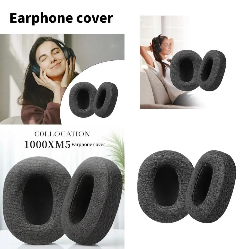 R53C Cushing oídos lujo para WH1000XM5 Auriculares para auriculares para Optimals Comfort