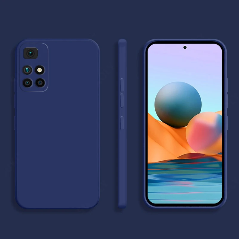 Para Xiaomi Redmi 10 funda Redmi 10 4G 2022 fundas de silicona suave TPU a prueba de golpes parachoques cubierta de teléfono Redmi 10 Prime - imagen 3