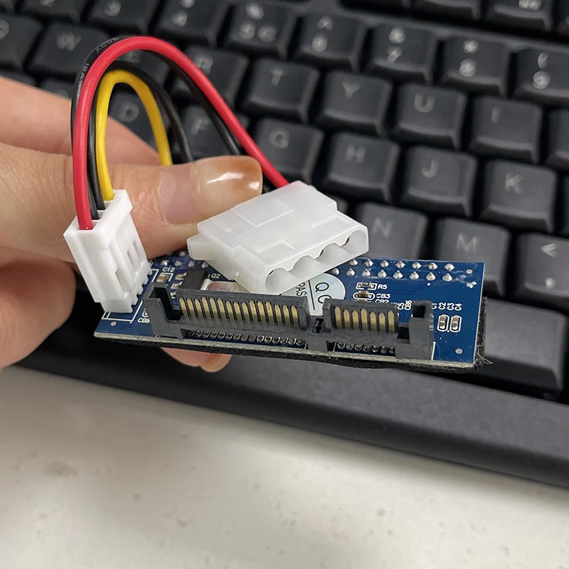 Adaptador IDE a SATA HDD 3,5 IDE a SATA convertidor de disco duro PATA IDE 39/40 pines a SATA 22 pines conector de disco duro con Cable de datos - imagen 5