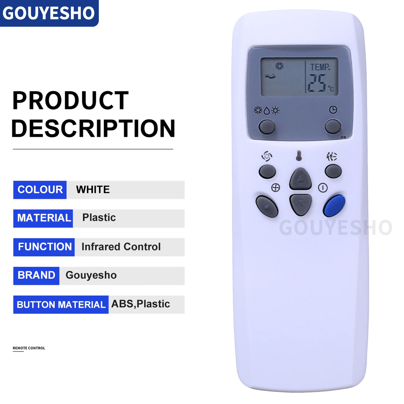 Mando a distancia KT-LG1 KT-LG2 para aire acondicionado, mando a distancia para 6711A90023C 6711A90023E 671190023W 6711A20030Y 6711A20010A, KT-LG3 - imagen 5