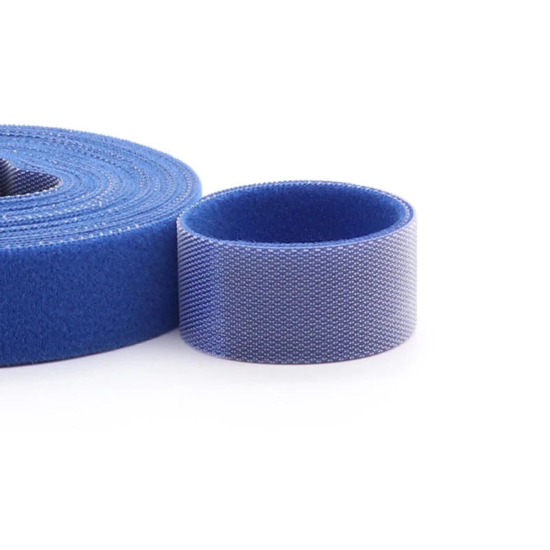 Bridas para cables de 5m/rollo, paquete de bucle reutilizable, sujetador autoadhesivo, accesorios DIY, organizador de correa de nailon, Clip, gestión de soporte de cables - imagen 5