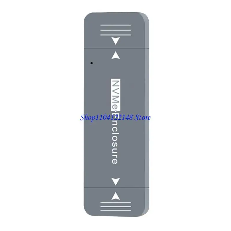 P9FA M.2 2230 NVME Disco Solid Disk Recinto Caso enfriamiento aluminio Función magnética 10 Gbps - imagen 2