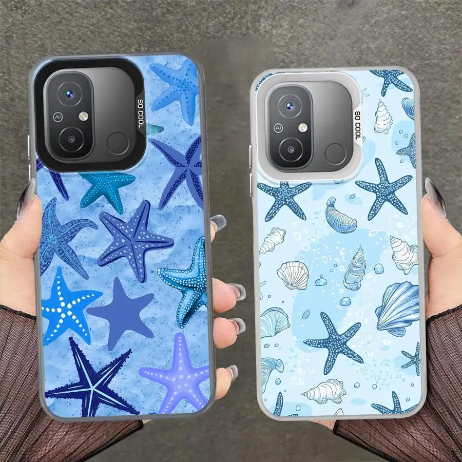 Funda de organismo marino para Xiaomi Redmi 14C 12C 9C A1 A2 Plus 10C K60 13C 9T A5, funda trasera para teléfono - imagen 5