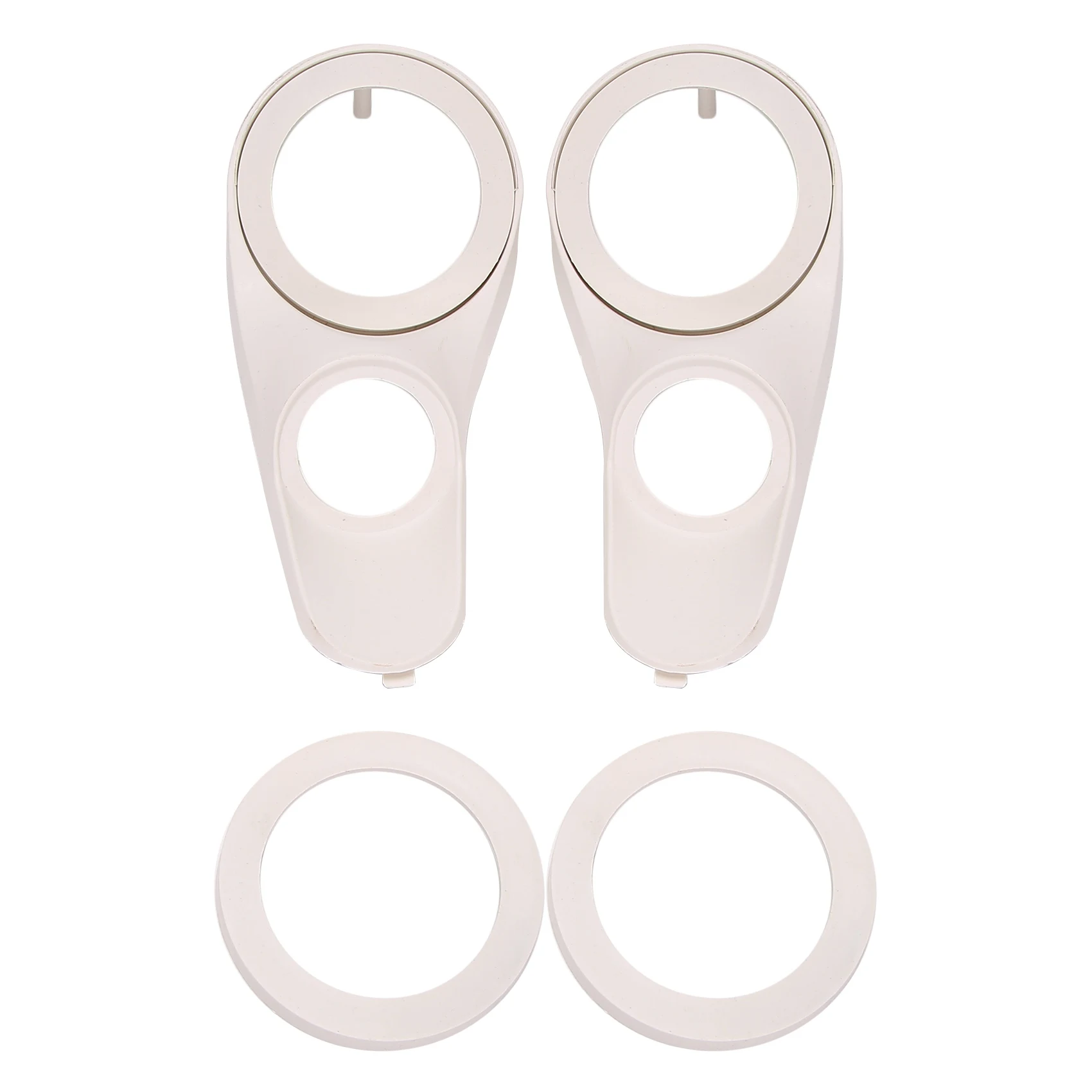 Soporte de Tweeter de tres vías modificado para altavoces de coche, junta de arandela de plástico, Audio de coche, pilar A, 2/3, 5/3, 8, 4 pulgadas