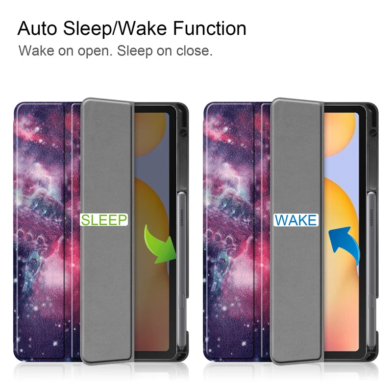 Funda para Samsung Galaxy Tab S6 Lite 2024, Funda para tableta con portalápices, carcasa trasera de TPU, Funda para Galaxy Tab S6 Lite de 10,4 pulgadas - imagen 2