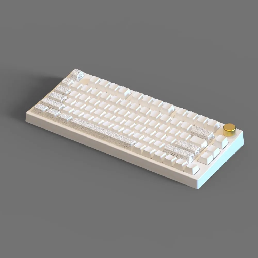 1 pieza de malla de perfil de cereza translúcido personalizado Keycap impresión 3D tapas de resina para teclado MX Switch ESC barra espaciadora Shift - imagen 4