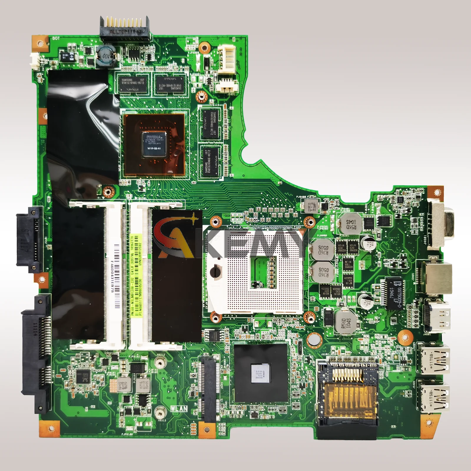 Placa base para ordenador portátil U41JF para ASUS ZenBook U41JF U41J placa base para portátil este artículo está en stock 100% pruebas OK envío rápido - imagen 3