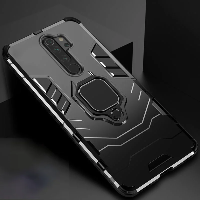 Funda armadura Redmi Note 8 pro M1906G7I para Redmi Note 8 9 10 Pro Max 8A 8T 9A C 10S para Xiaomi Mi 10 Lite 10T 5G POCO X3 NFC M3 F3 - imagen 2