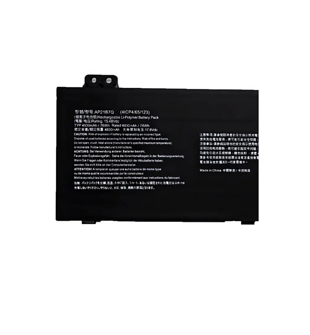 15,48 V 76Wh 4930mAh AP21B7Q batería del ordenador portátil para Acer Predator Triton 300 SE PT314 Swift X 14 SFX14-71G Swift X SFX14-71G-7978