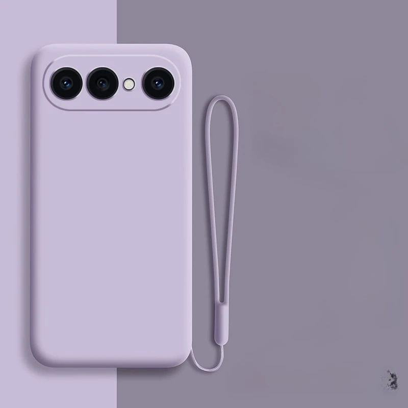 Funda de teléfono de silicona líquida para VIVO S50 Pro Mini carcasa mate para VIVO S50pro Mini correa de parachoques a prueba de golpes funda trasera de armadura - imagen 2