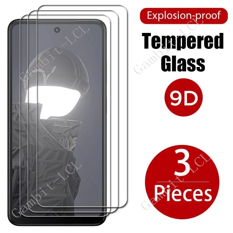 3 uds HD Original para HMD Fusion Protector de vidrio templado en HMDFusion 6,56 "película protectora de pantalla