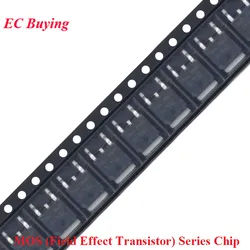 Transistor MOSFET de canal N 15N10 30N06 40N06 50N06 TO-252