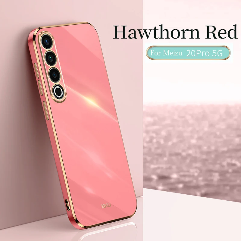 Para Meizu 20 Pro funda suave de TPU funda protectora de cámara antihuellas para Meizu 20 Pro 5G - imagen 4