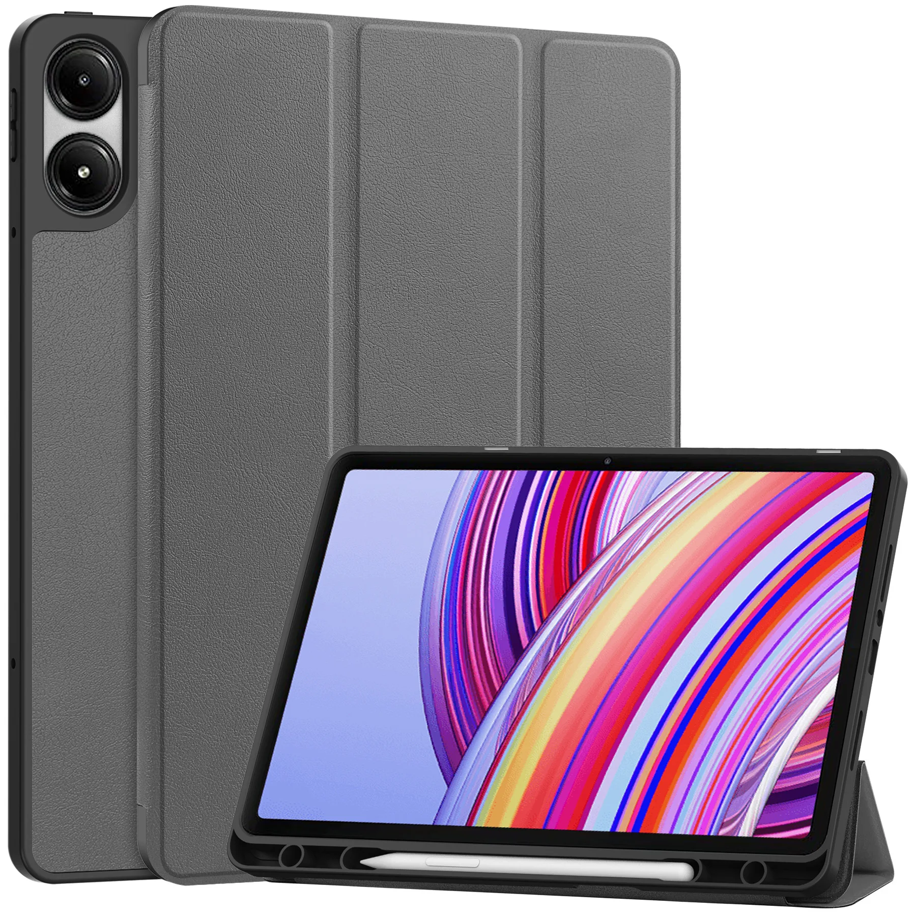 Nuevo para Xiaomi Redmi Pad Pro 12,1 pulgadas funda inteligente con portalápices funda tablet para Red mi Pad Pro 2024 funda Coque