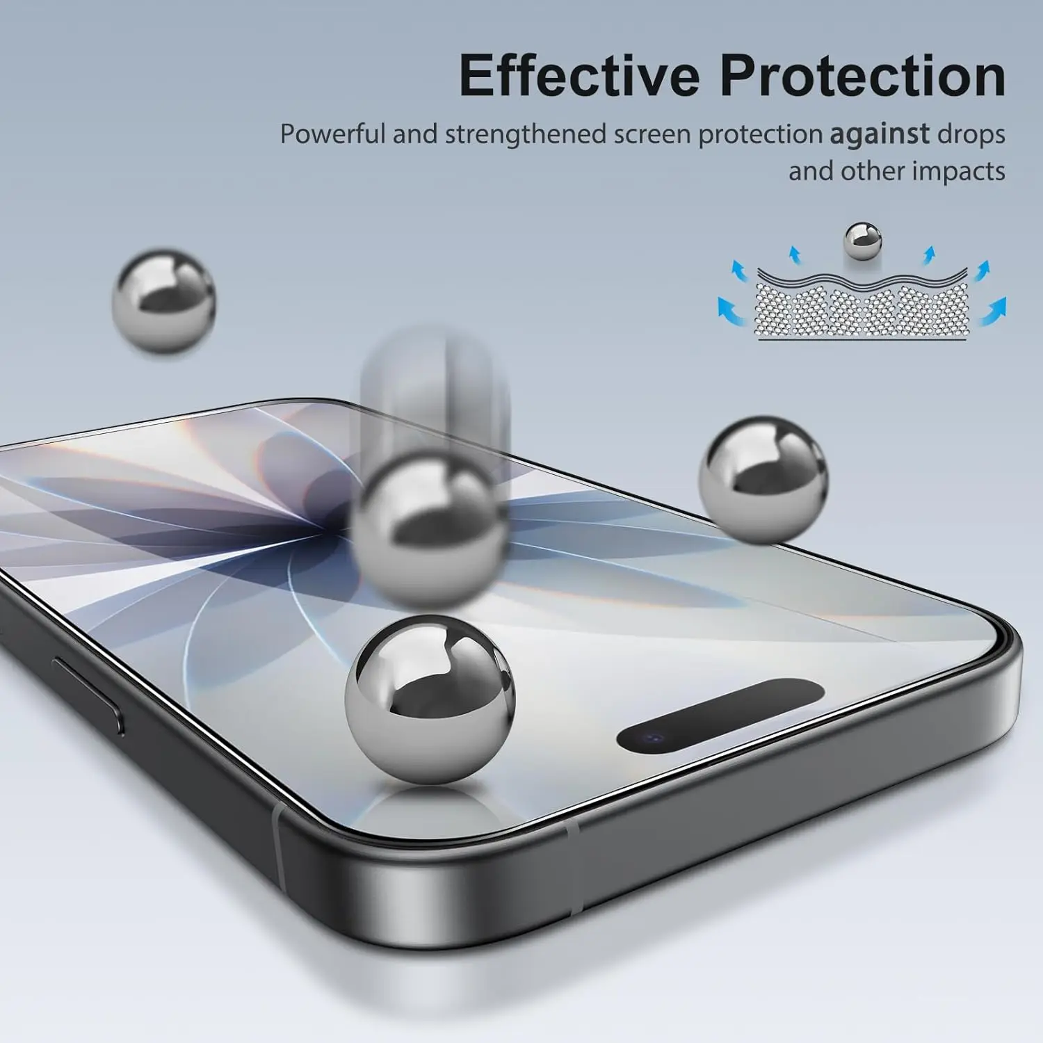 Para iPhone 17 Pro Max 17 Air HD Protector de pantalla de vidrio templado - imagen 3