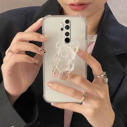 Funda Transparente Xiaomi Redmi Note 8 Pro con Anillo 3D Antigolpes