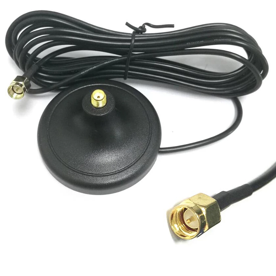 Extensión de la Base de la antena, Cable SMA/BNC/TNC, adaptador de conector macho, ventosa de magnetismo, 1m, 50-3/ RG58 - imagen 5