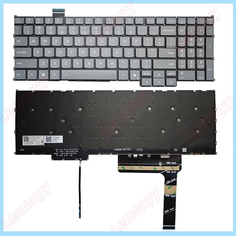 Nuevo para LENOVO ThinkBook 16 G6 IRL ABP G7 IML ARP IRL cubierta superior teclado reposamanos - imagen 5
