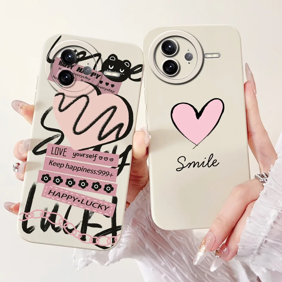 Funda para Xiaomi Poco F7 Pro F7 Ultra, Funda de silicona TPU suave pintada a la moda a prueba de golpes para Xiomi Poco F7Pro F7Ultra - imagen 2