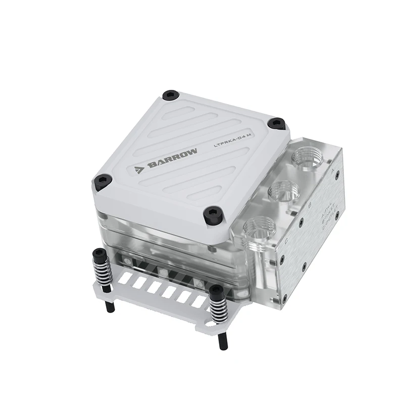 Barrow-bloque de agua de CPU para AMD AM4 AM3 + AM3 FM2, procesador integrado, bomba de 10W, depósito de agua, juego de PC pequeño, LTPRPA-04 M - imagen 4