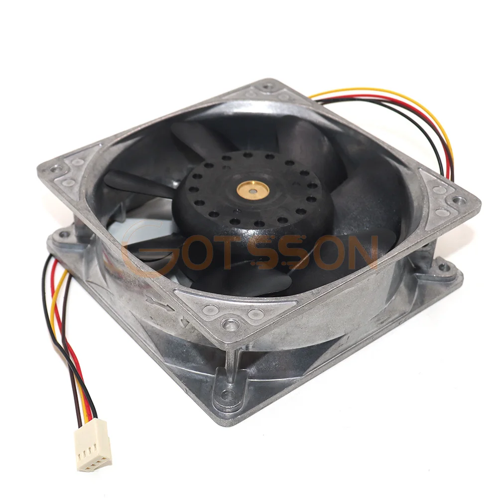 Ventilador de refrigeración para motocicleta, accesorio de aluminio resistente al agua, alta temperatura, modificado, violento, 12V, 1.9A, 9GL1212V1J03, 12038x120x38MM, 120MM, 120 - imagen 3