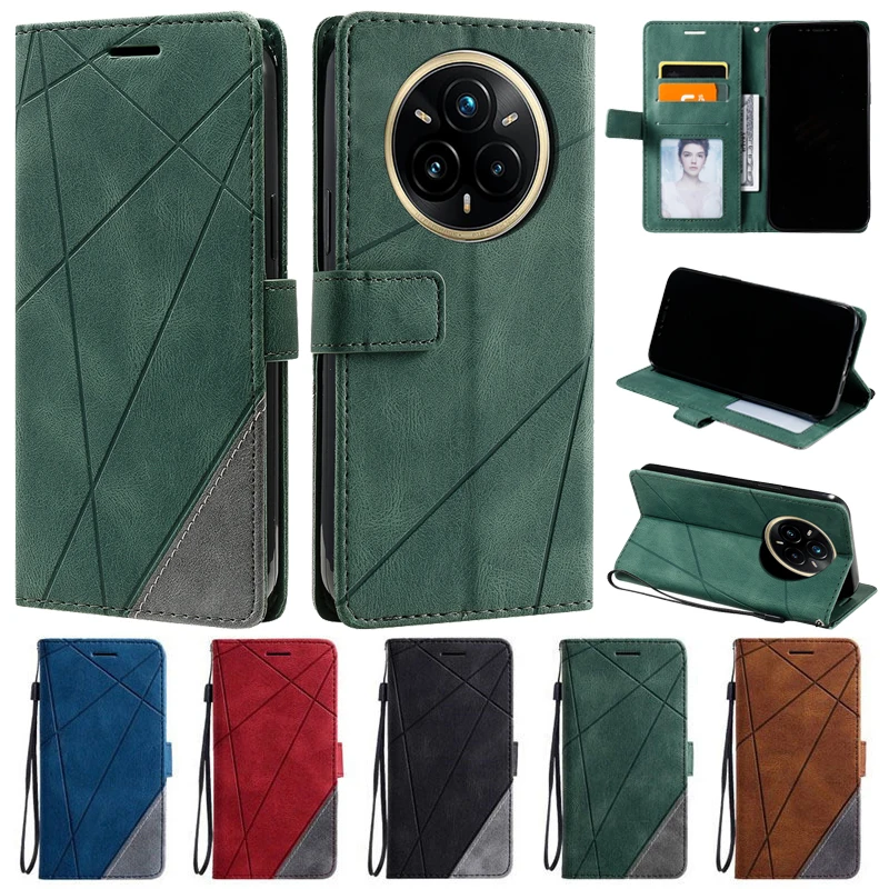 Para Coque Realme 14 Pro funda de lujo con tapa tipo billetera Funda de cuero para Fundas Realme 14 pro 14Pro RMX5056 funda de teléfono