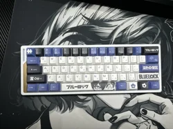 Keycaps PBT Isagi Yoichi para Teclado Mecánico, Perfil Cherry