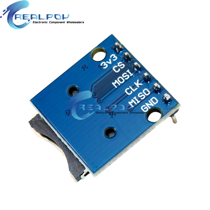 Placa de expansión de almacenamiento Micro SD D1 Mini módulo de tarjeta TF Mini tarjeta Micro SD TF módulo de protección de memoria con pines para Arduino ARM AVR - imagen 3