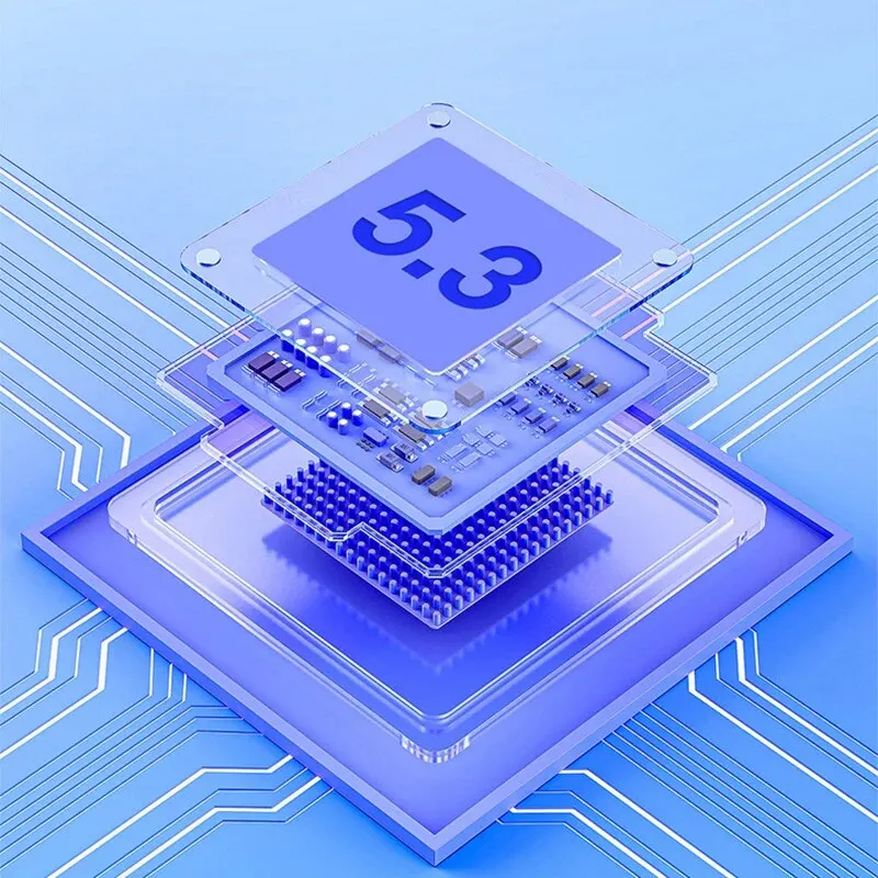 Auriculares Bluetooth 5,3 TWS, inalámbricos con gancho para la oreja, auriculares HiFi con reducción de ruido, auriculares deportivos portátiles para llamadas de coche y teléfono - imagen 5