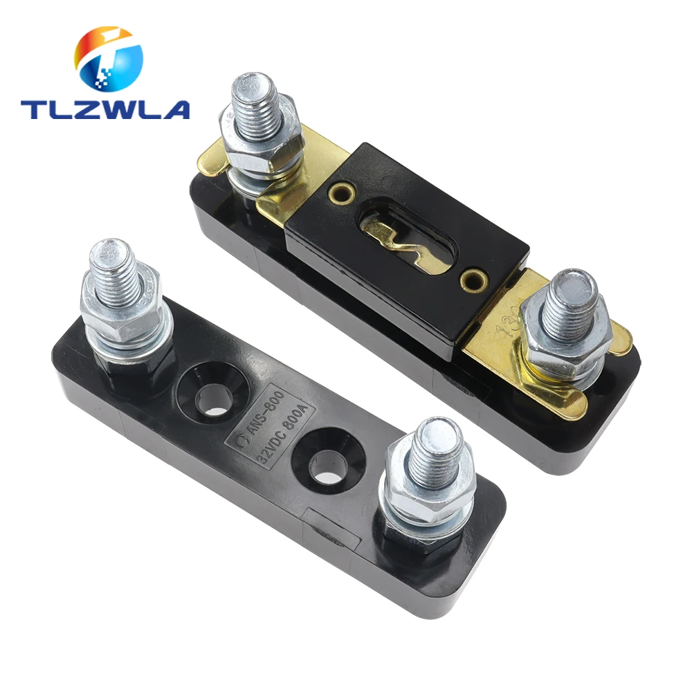 30-500 AMP ANL ANS-800 portafusibles fusible atornillado automotriz 32V 50A 60A 70A 80A 100A 125A 150A 160A 175A 200A 225A 300A 400A 500A - imagen 2