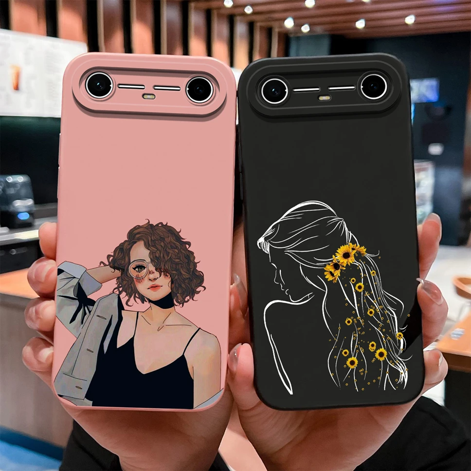 Funda para Tecno Pova Slim/Tecno Spark Slim, funda de teléfono con patrón de estilo único para TecnoSpark Pova Slim, carcasa de silicona líquida suave - imagen 2