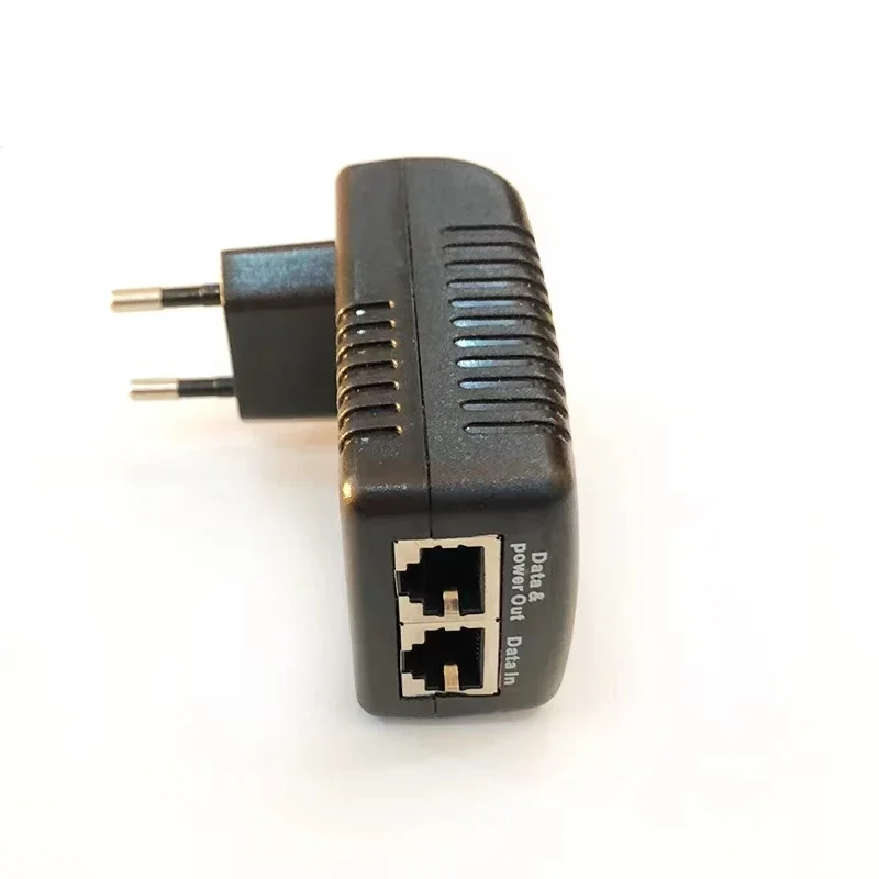 Fuente de alimentación POE AC DC 12V 24V 48V 0.5A 1A Adaptador de corriente del inyector POE Teléfono con cámara IP Ethernet - imagen 3