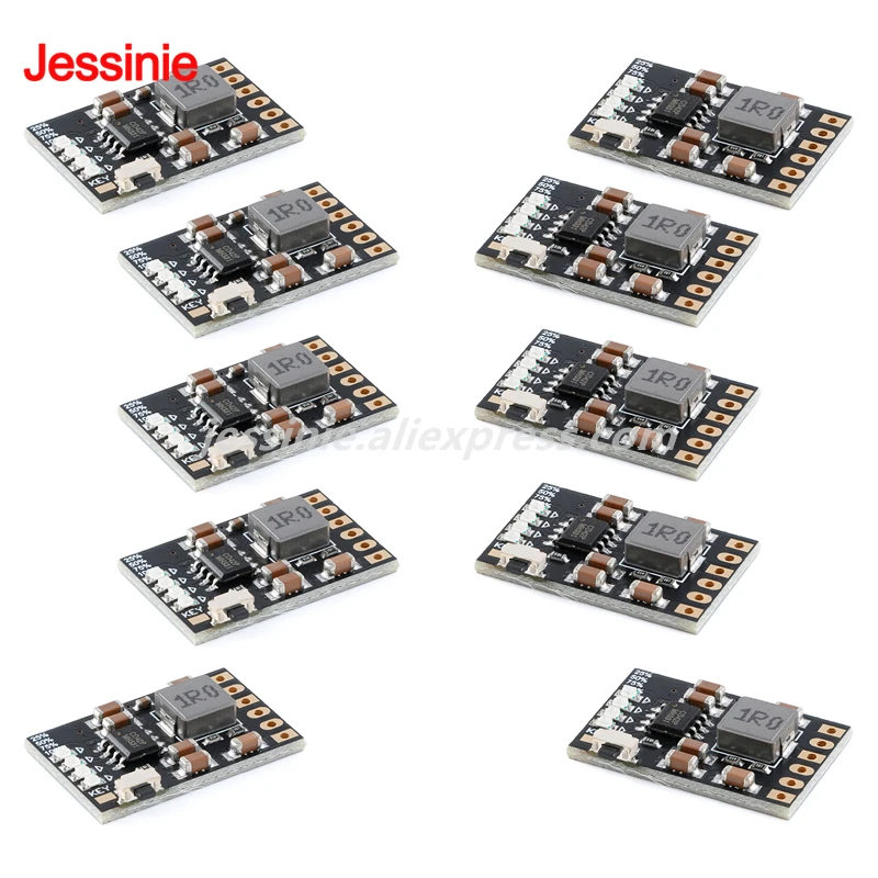 10 uds/1 unidad MH-CD42 CD42 DC 5V 2A módulo DIY de energía móvil 3,7/4,2 V carga/descarga (impulso)/protección de batería/placa indicadora - imagen 5